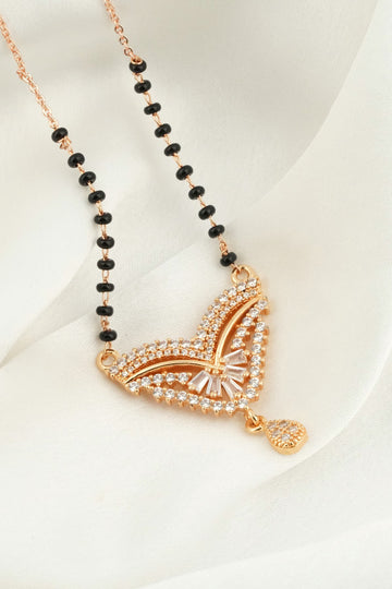 Imperial Floral Diamond Mangalsutra