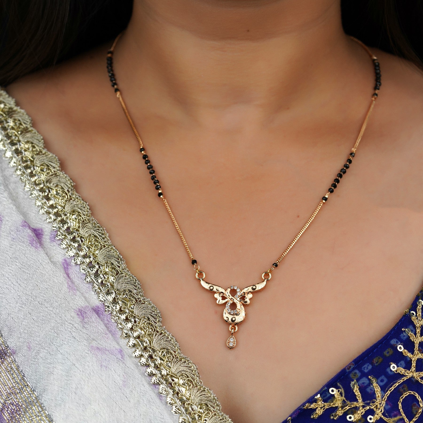 Captivating Diamond Mangalsutra