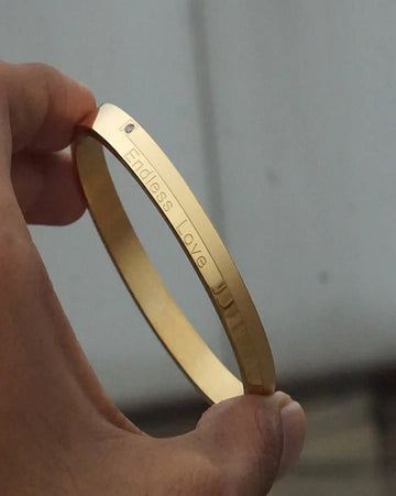 Premium Quality Gold Plated Endless Love Bracelet