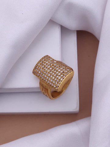 1 Gram Gold Forming Streamlined Design Superior Quality Ring-110