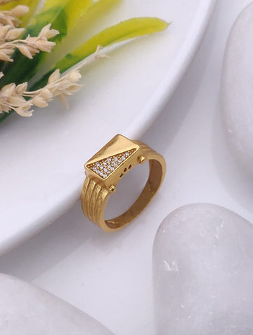 1 Gram Gold Forming Streamlined Design Superior Quality Ring-131