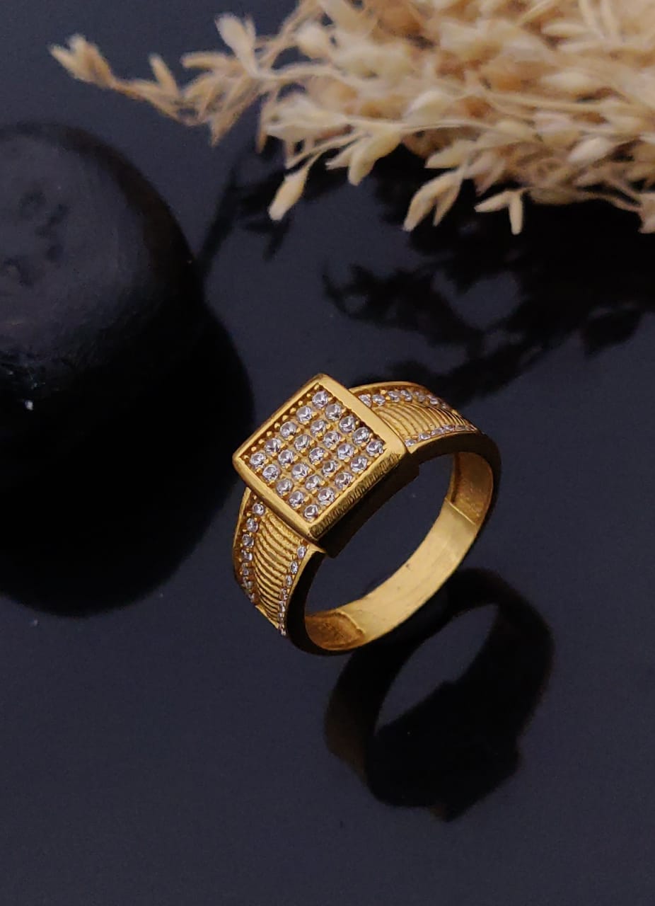 1 Gram Gold Forming Streamlined Design Superior Quality Ring-138
