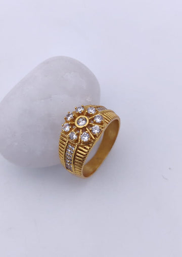 1 Gram Gold Forming Streamlined Design Superior Quality Ring-139