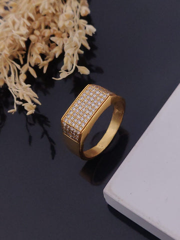 1 Gram Gold Forming Streamlined Design Superior Quality Ring-5