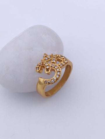 1 Gram Gold Forming Streamlined Design Superior Quality Ring-35