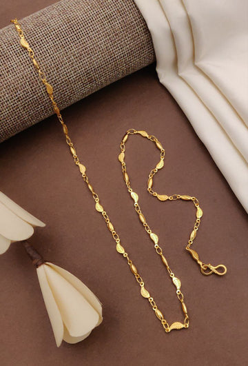 Latest 1 Gram Gold Chain Solid Charm Designs