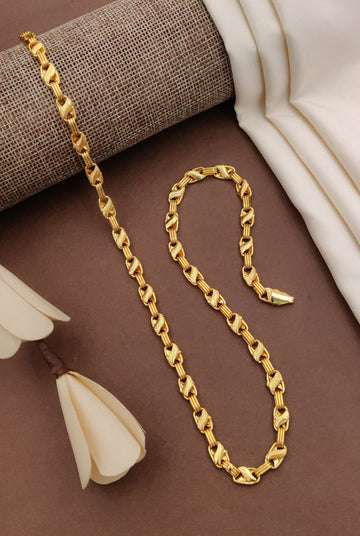 1 gram High Quality Delicate Light Weight Leaf chain For Man