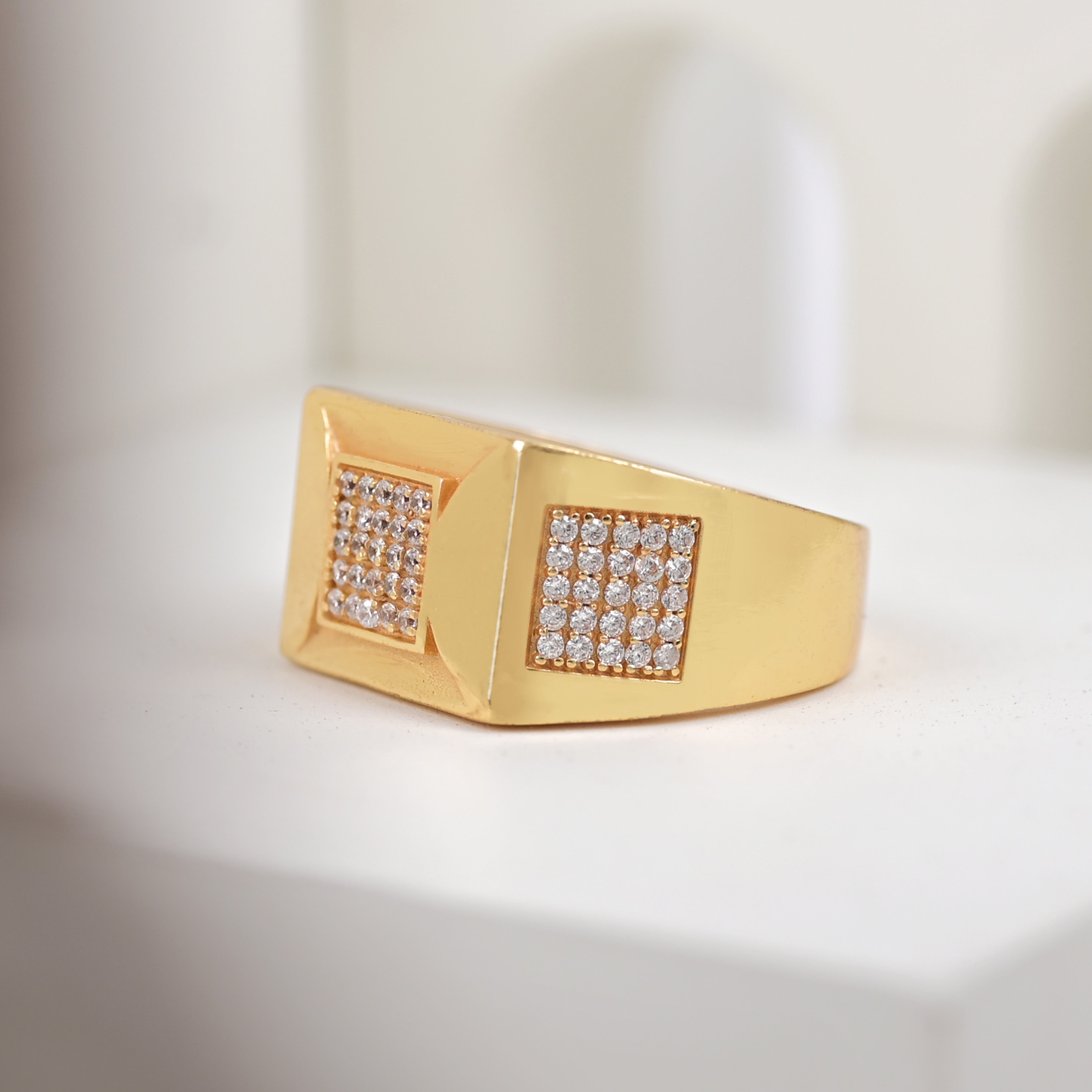 1 Gram Gold Plated Glamorous Design Ring-43