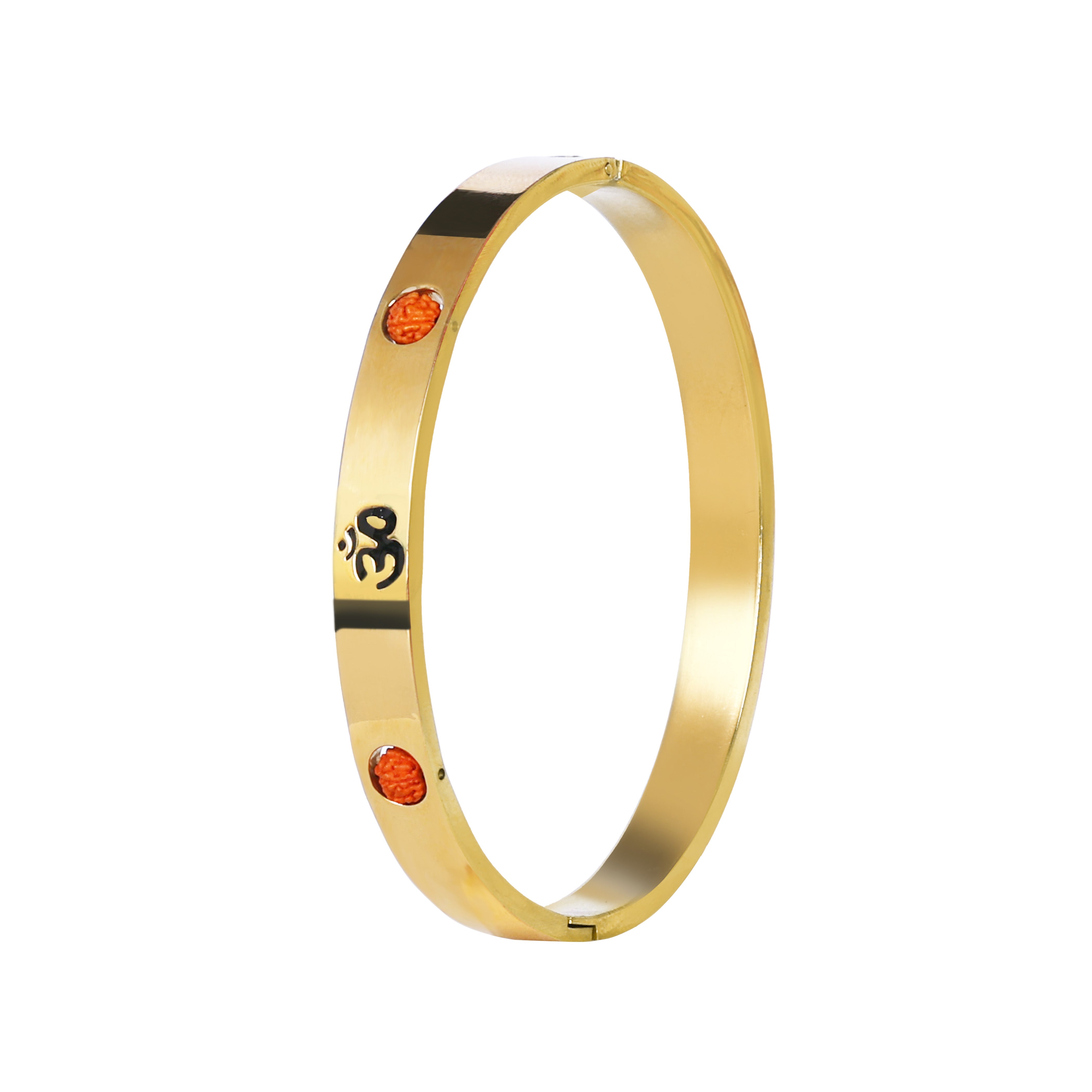 Om Rudraksha Kada Bracelet