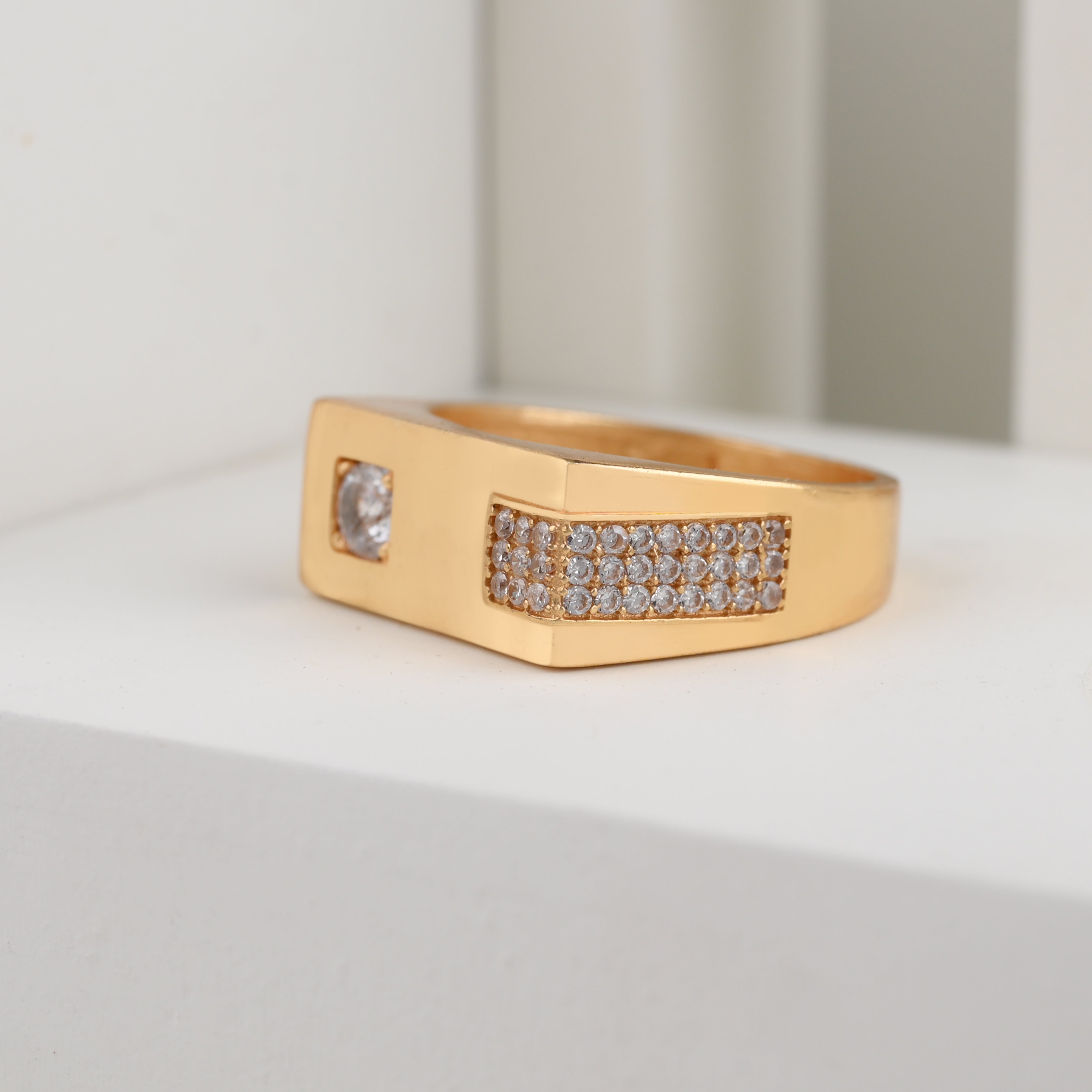 1 Gram Gold Plated Glamorous Design Ring-3