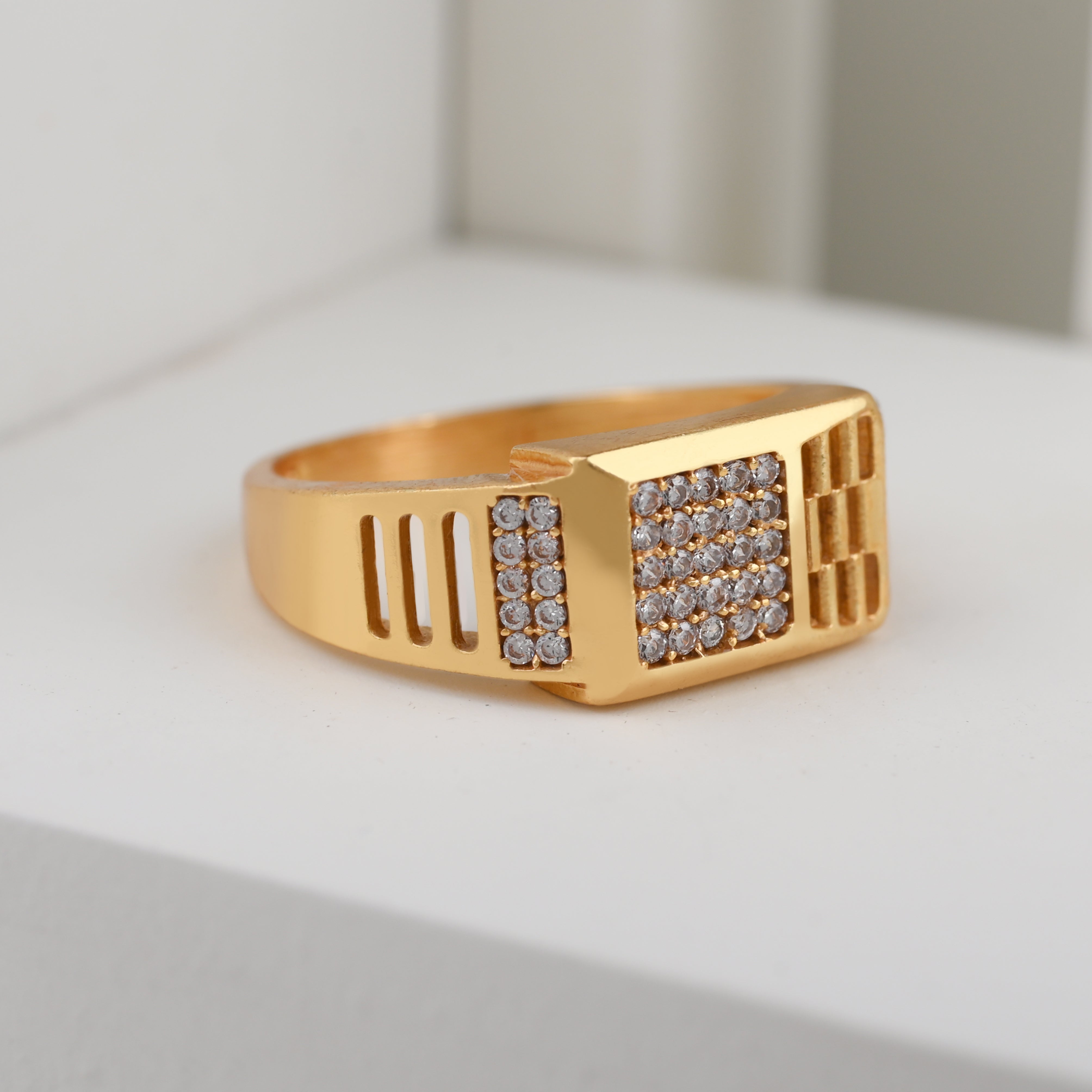 1 Gram Gold Plated Glamorous Design Ring-4