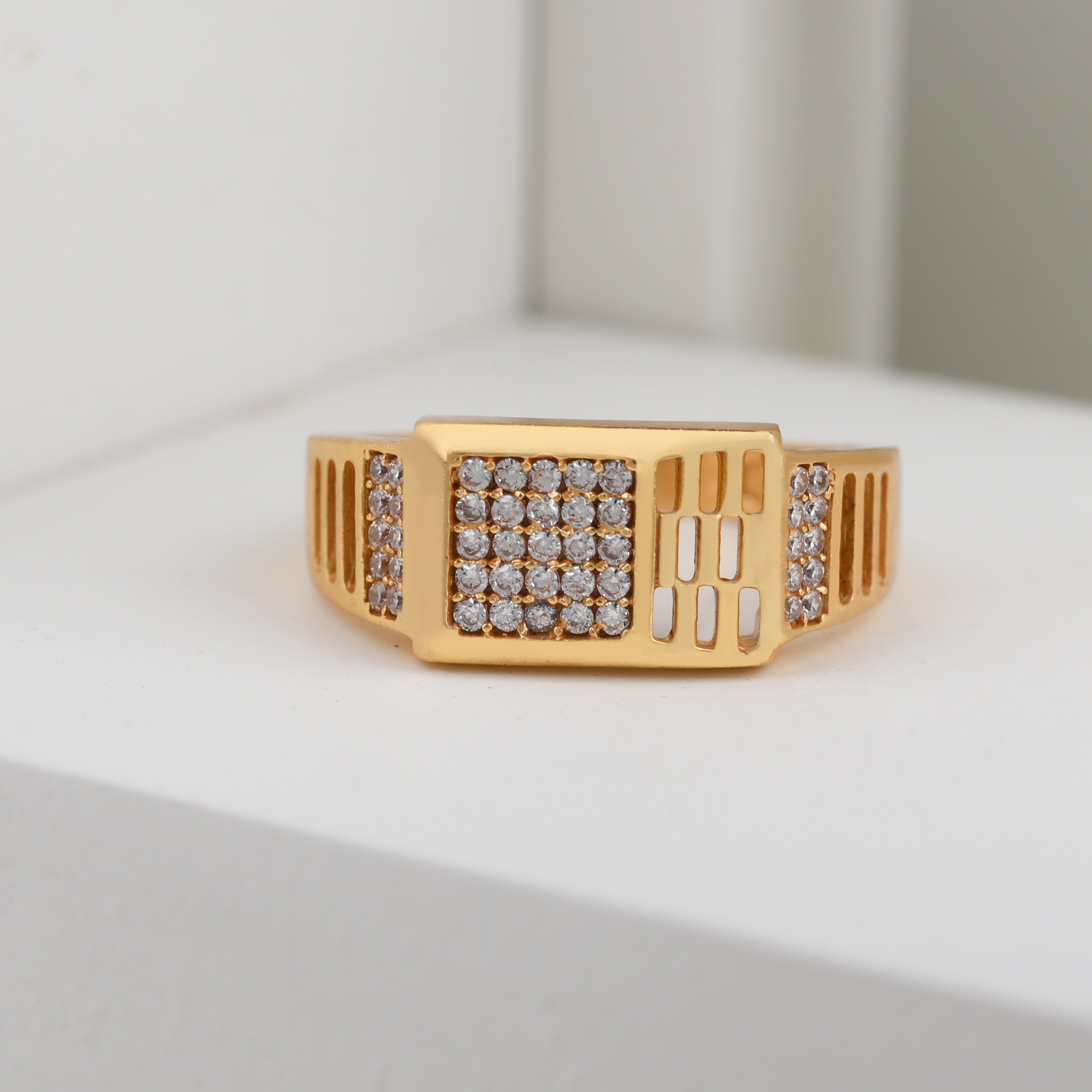 1 Gram Gold Plated Glamorous Design Ring-4