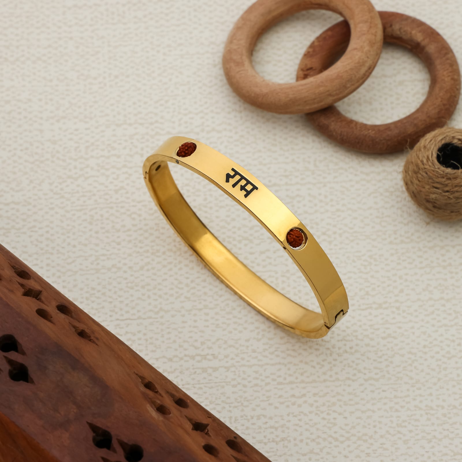 Raam Rudraksha Kada Bracelet