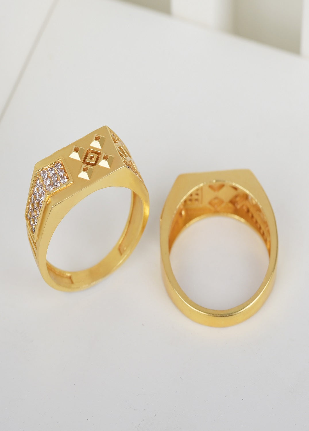 1 Gram Gold Plated Glamorous Design Ring