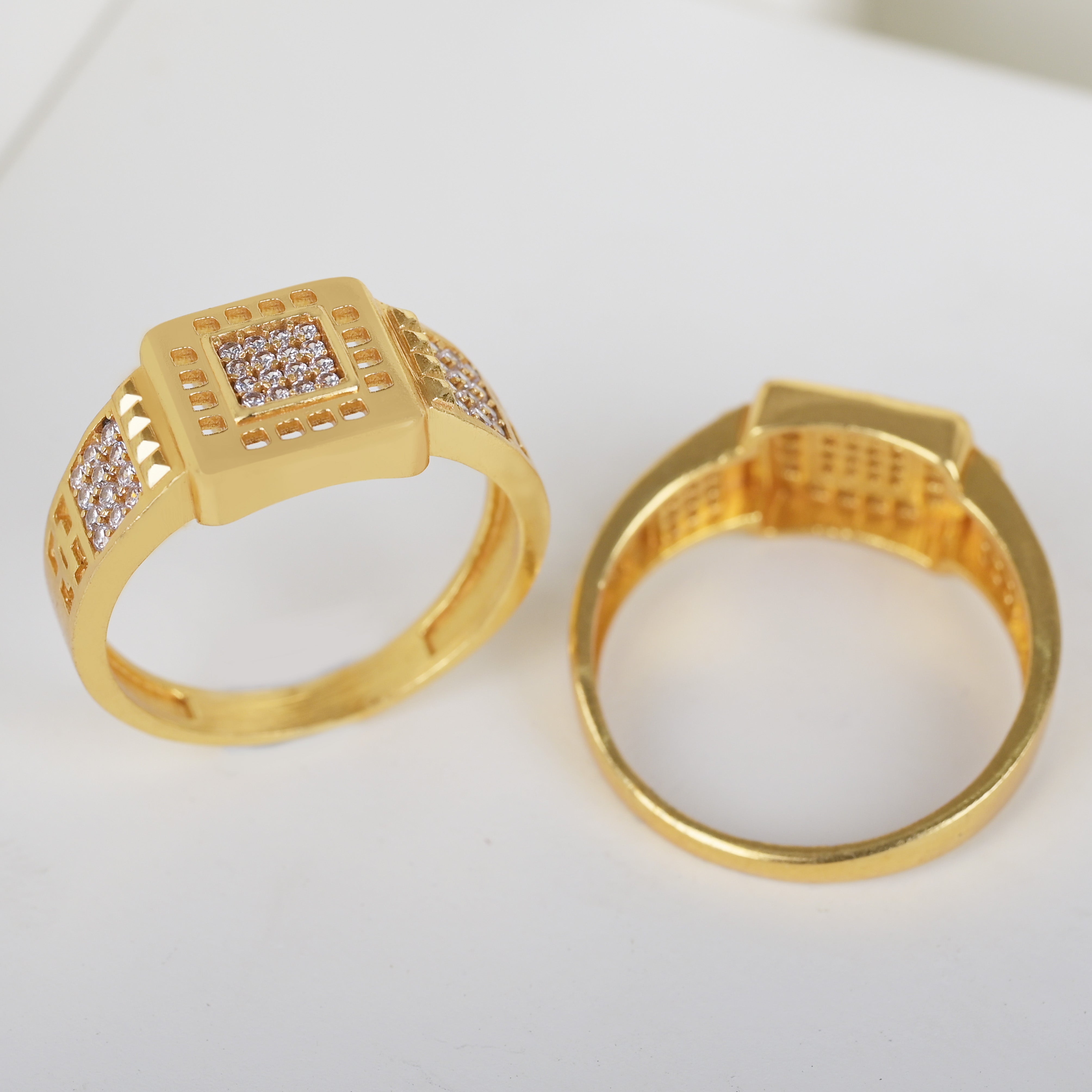 1 Gram Gold Plated Glamorous Design Ring-10