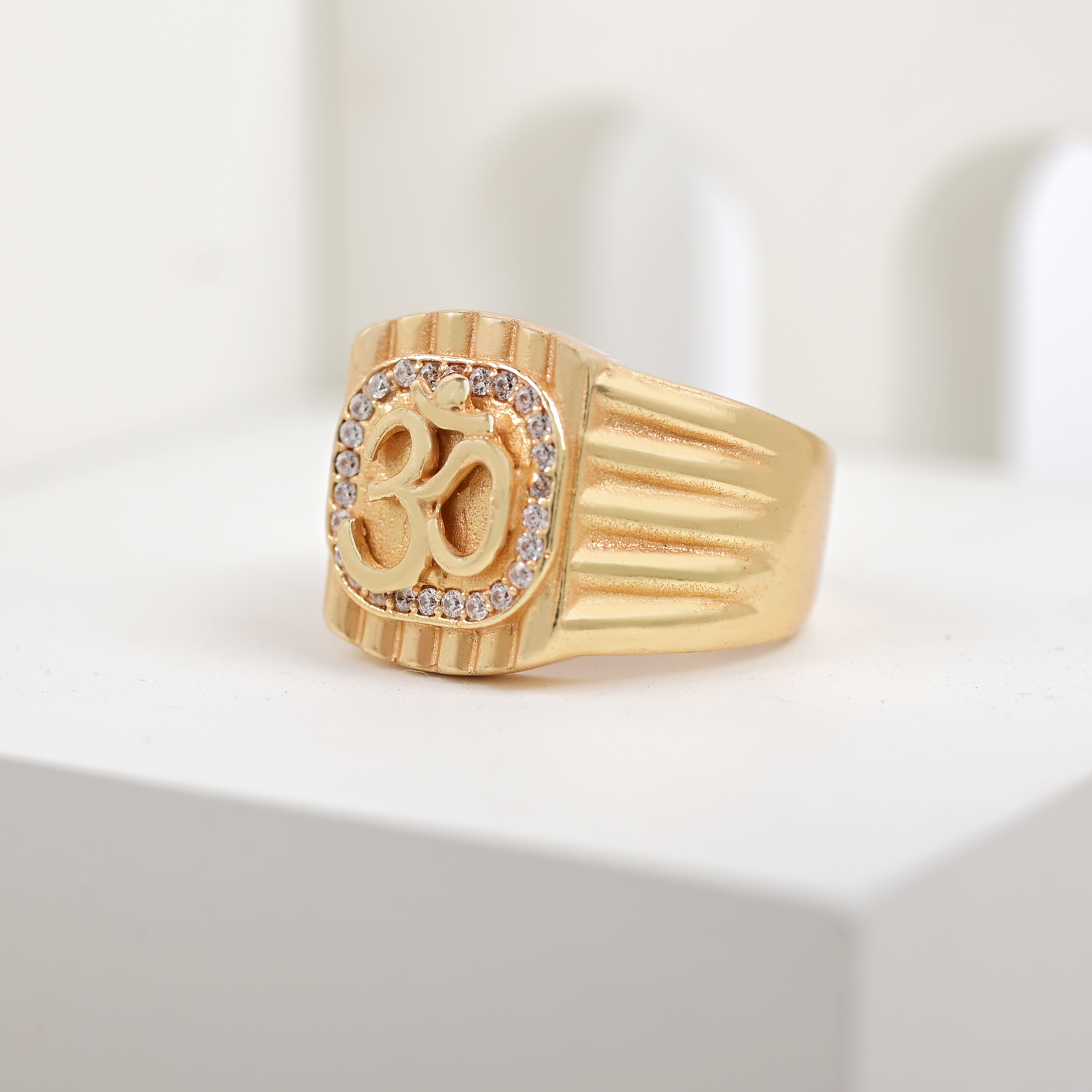 1 Gram Gold Plated Glamorous Design Ring-48