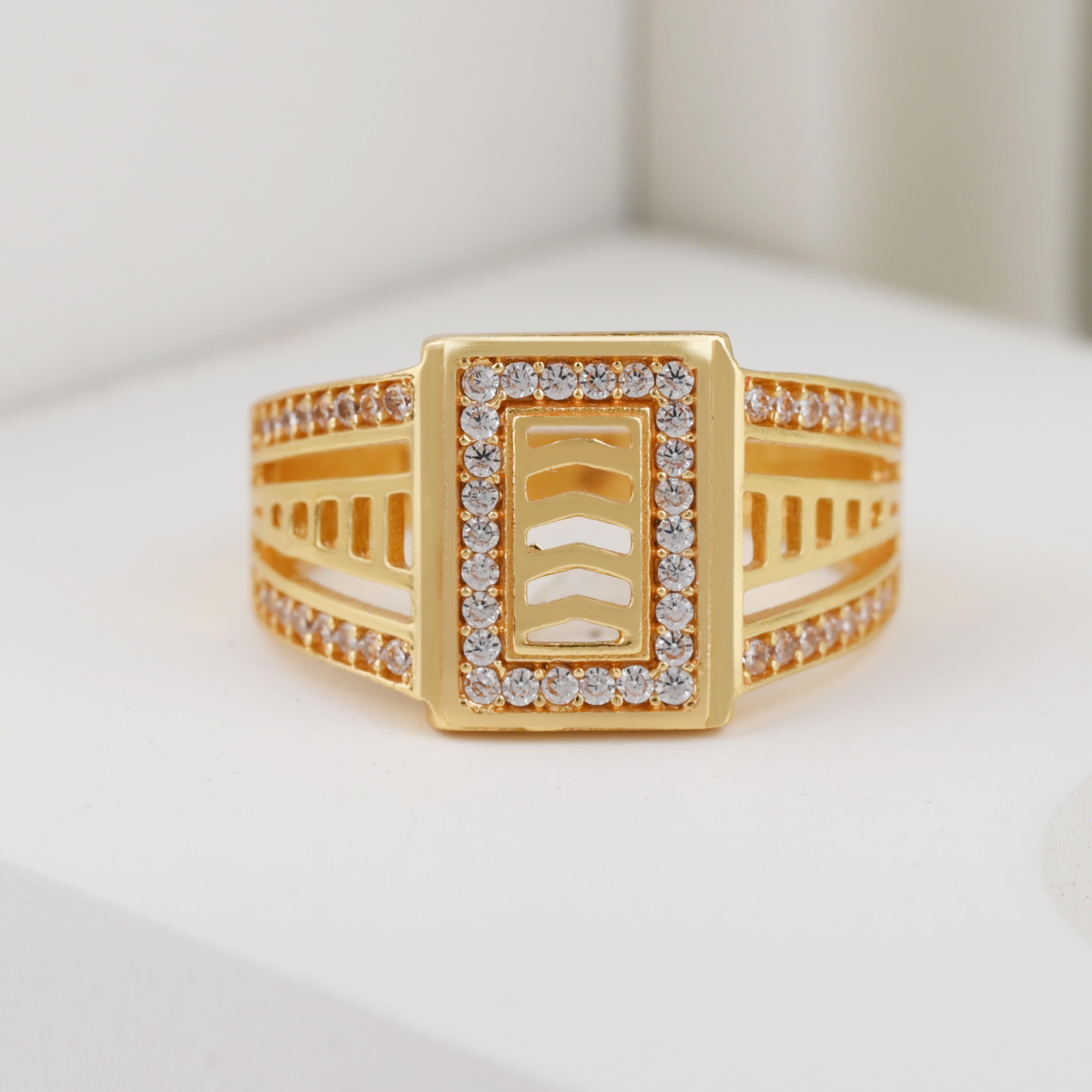 1 Gram Gold Plated Glamorous Design Ring-6