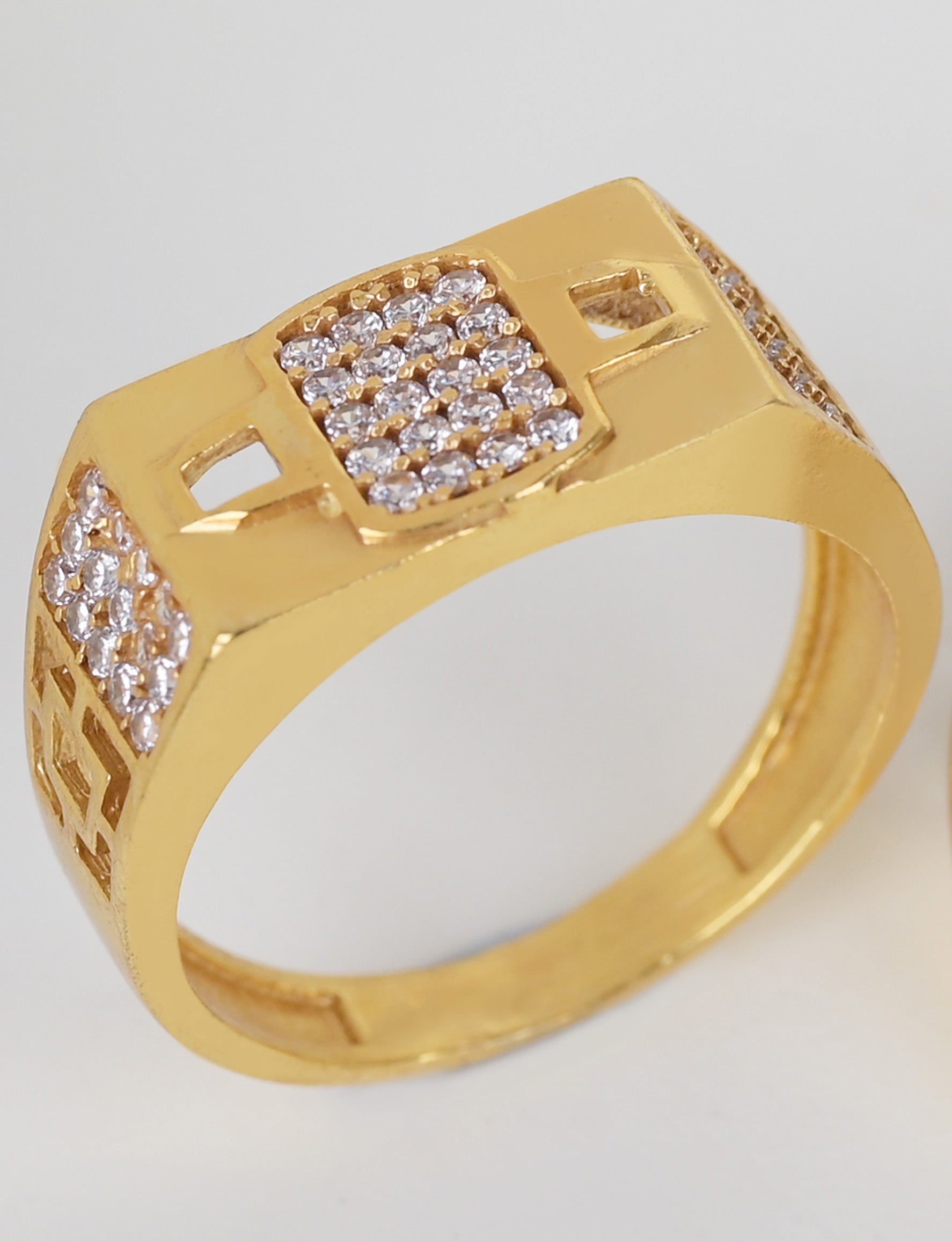1 Gram Gold Plated Glamorous Design Ring-13