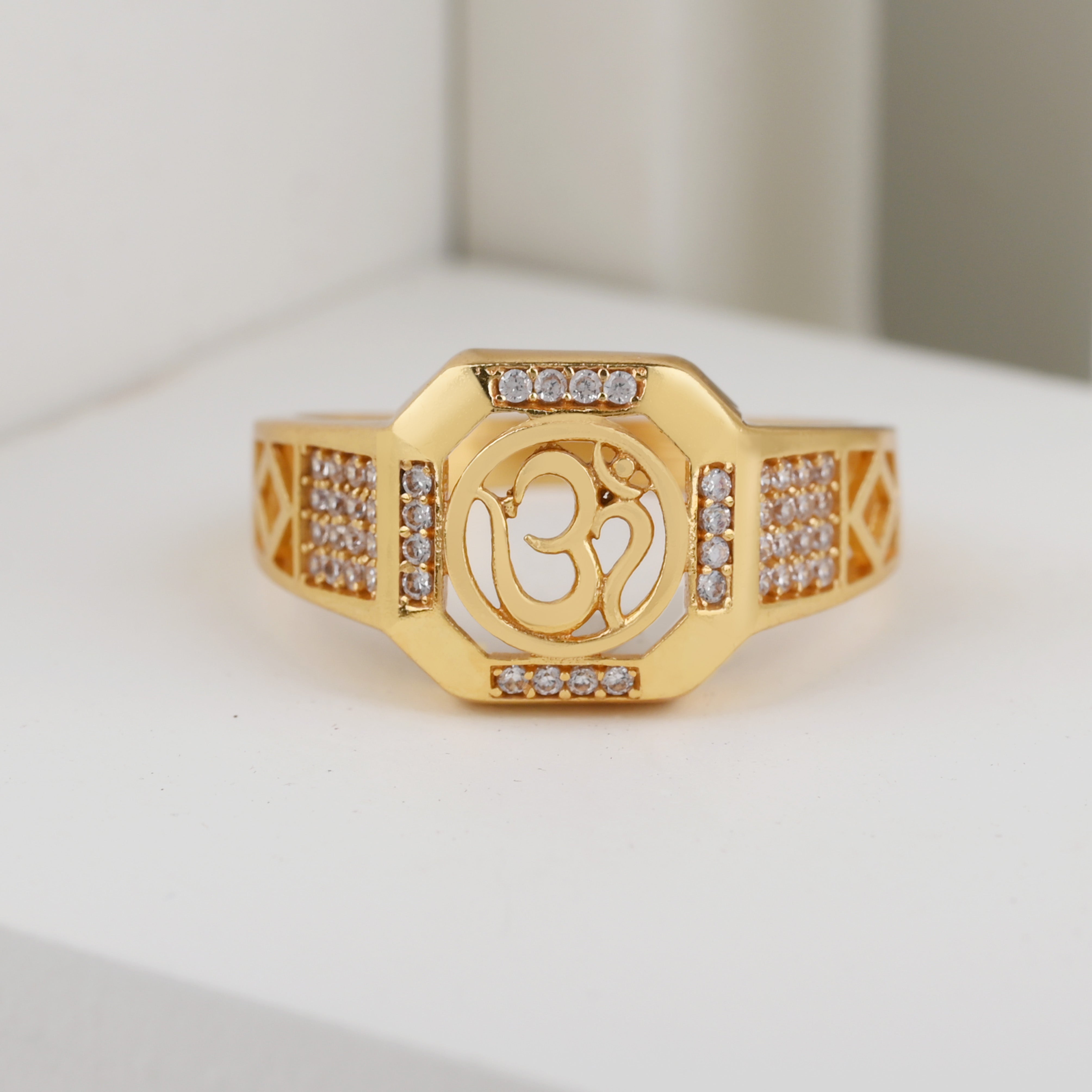 1 Gram Gold Plated Glamorous Design Ring-7