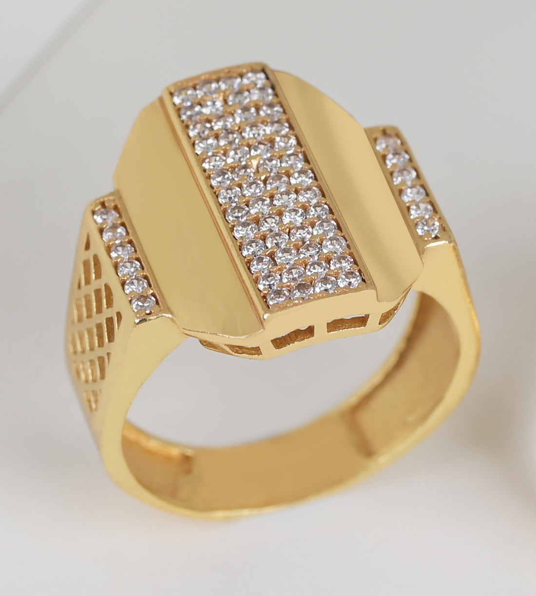 1 Gram Gold Plated Glamorous Design Ring-15