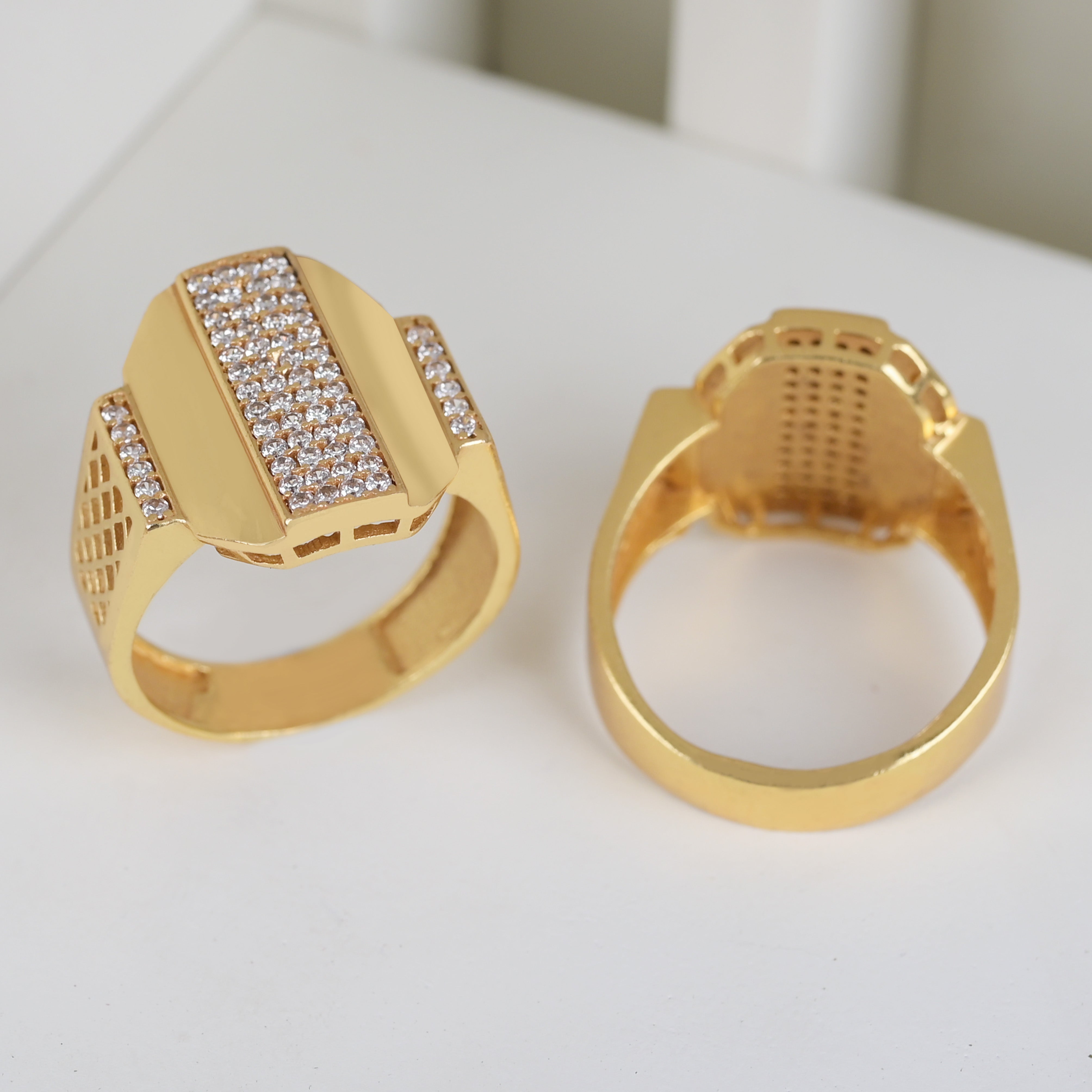 1 Gram Gold Plated Glamorous Design Ring-15