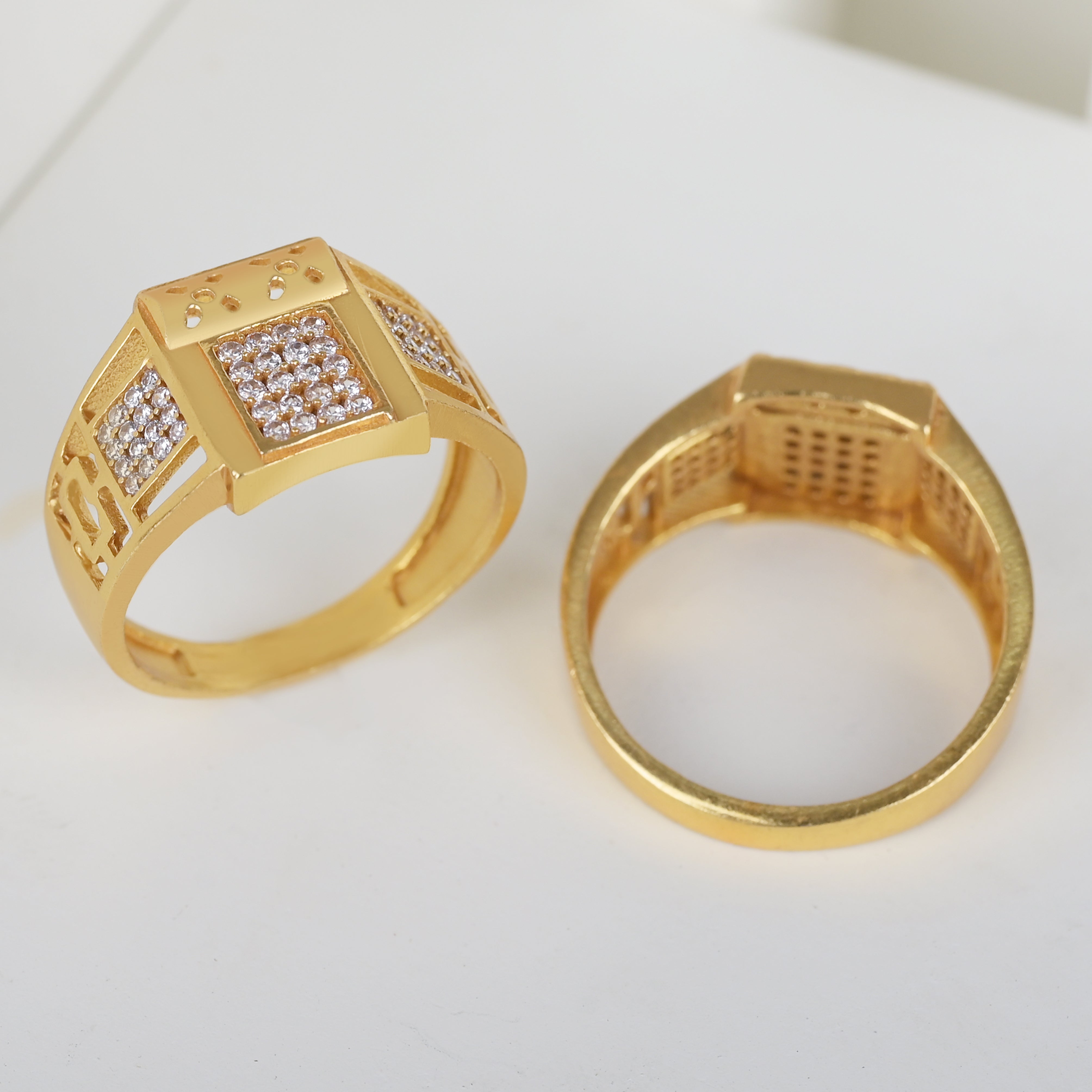 1 Gram Gold Plated Glamorous Design Ring-16