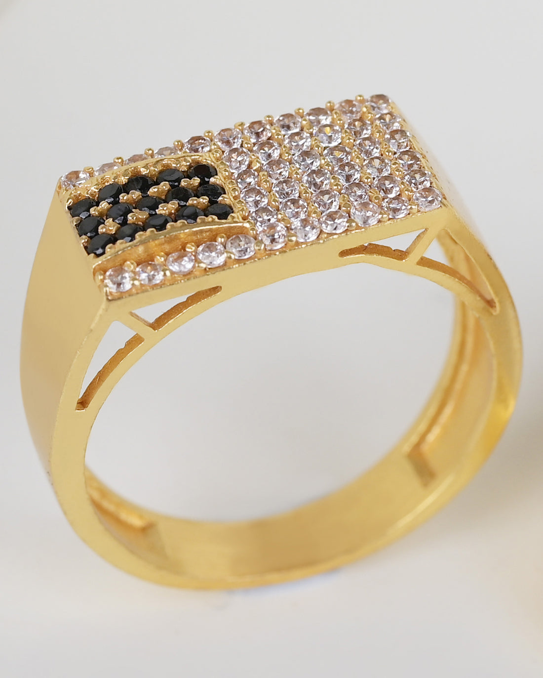1 Gram Gold Plated Glamorous Design Ring-17