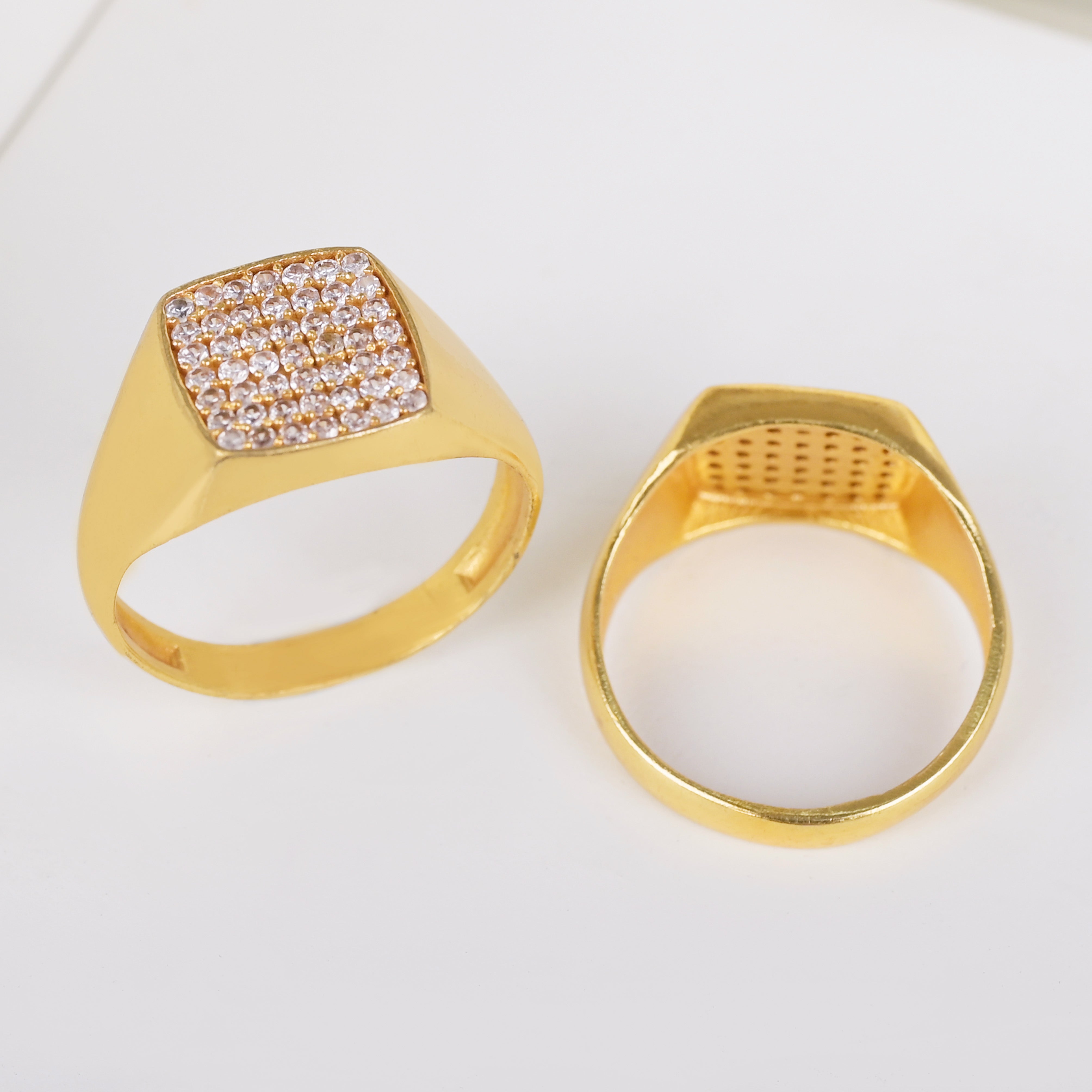 1 Gram Gold Plated Glamorous Design Ring-19