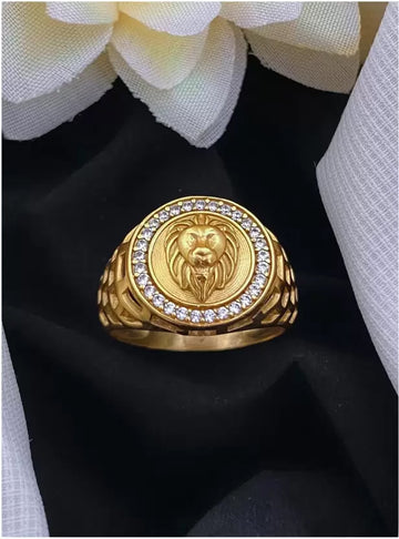 1 Gram Gold Plated Glamorous Design Ring-64