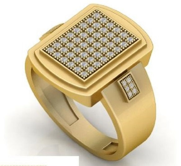 1 Gram Gold Plated Glamorous Design Ring-59