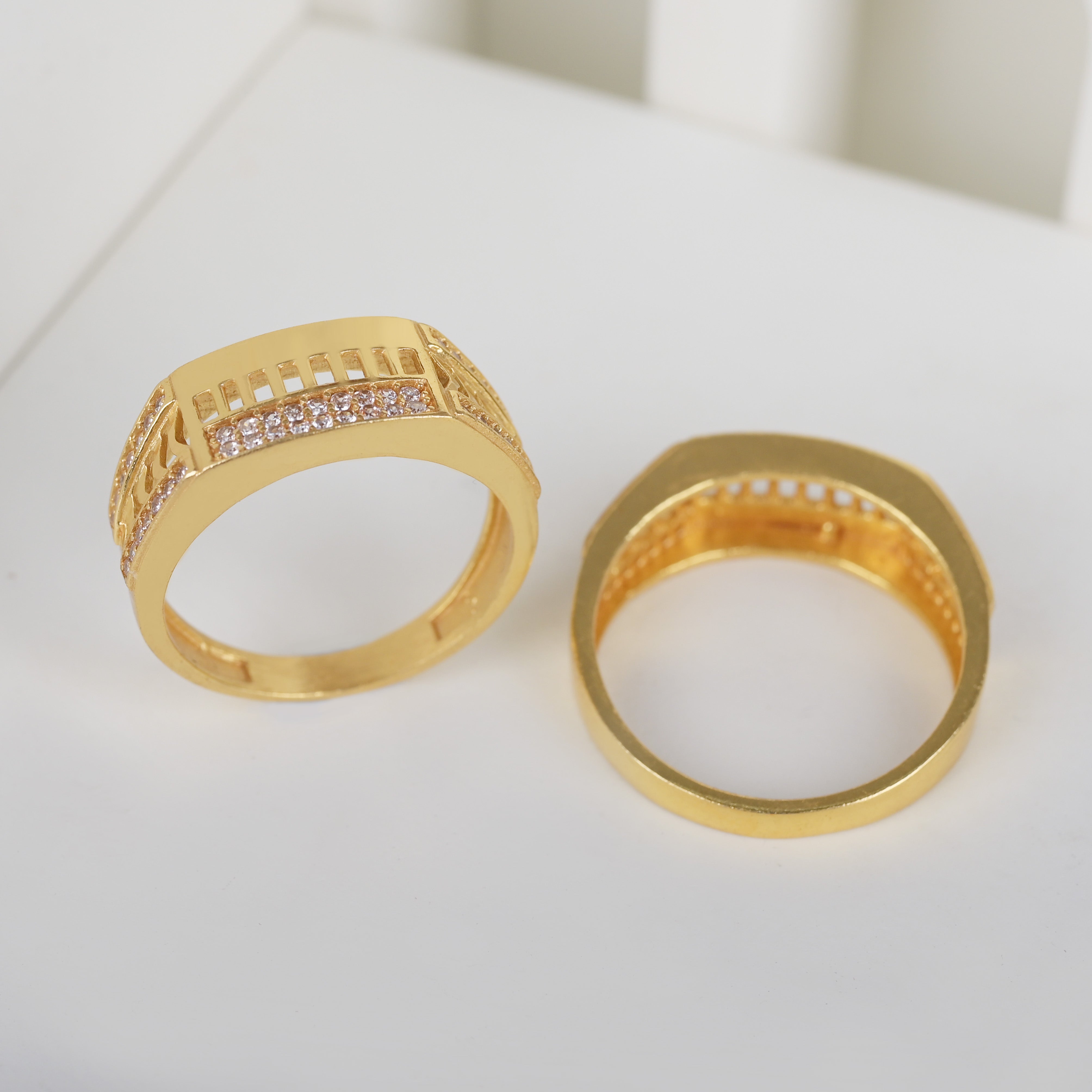 1 Gram Gold Plated Glamorous Design Ring-22