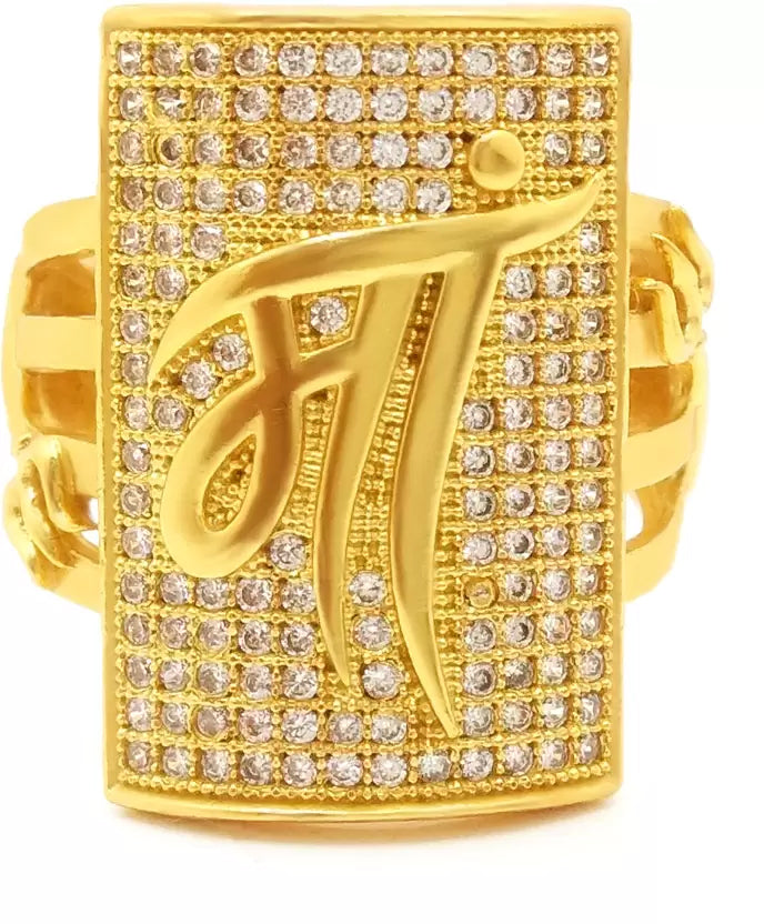 1 Gram Gold Plated Glamorous Design Ring-66