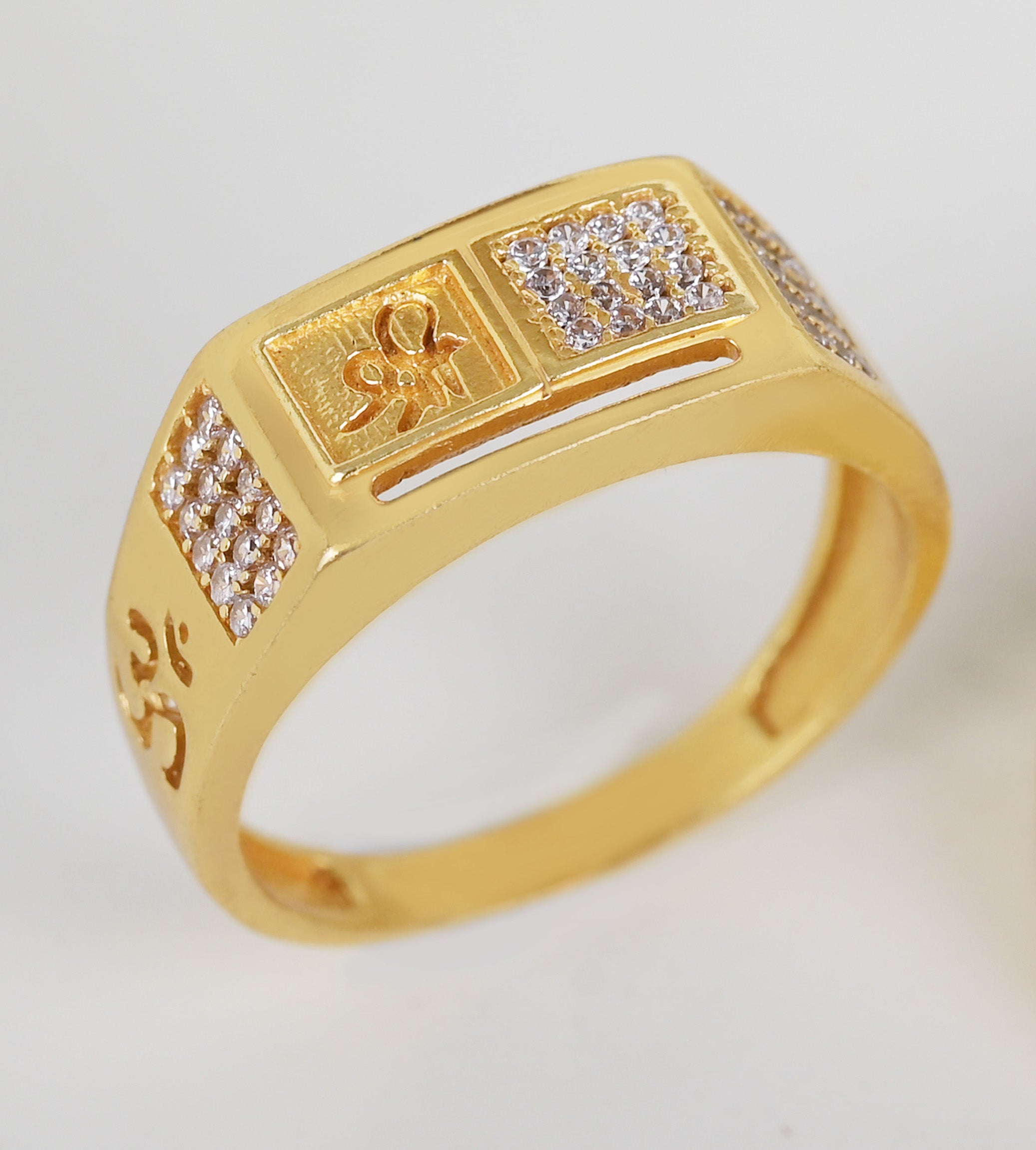 1 Gram Gold Plated Glamorous Design Ring-24
