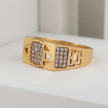 1 Gram Gold Plated Glamorous Design Ring-13