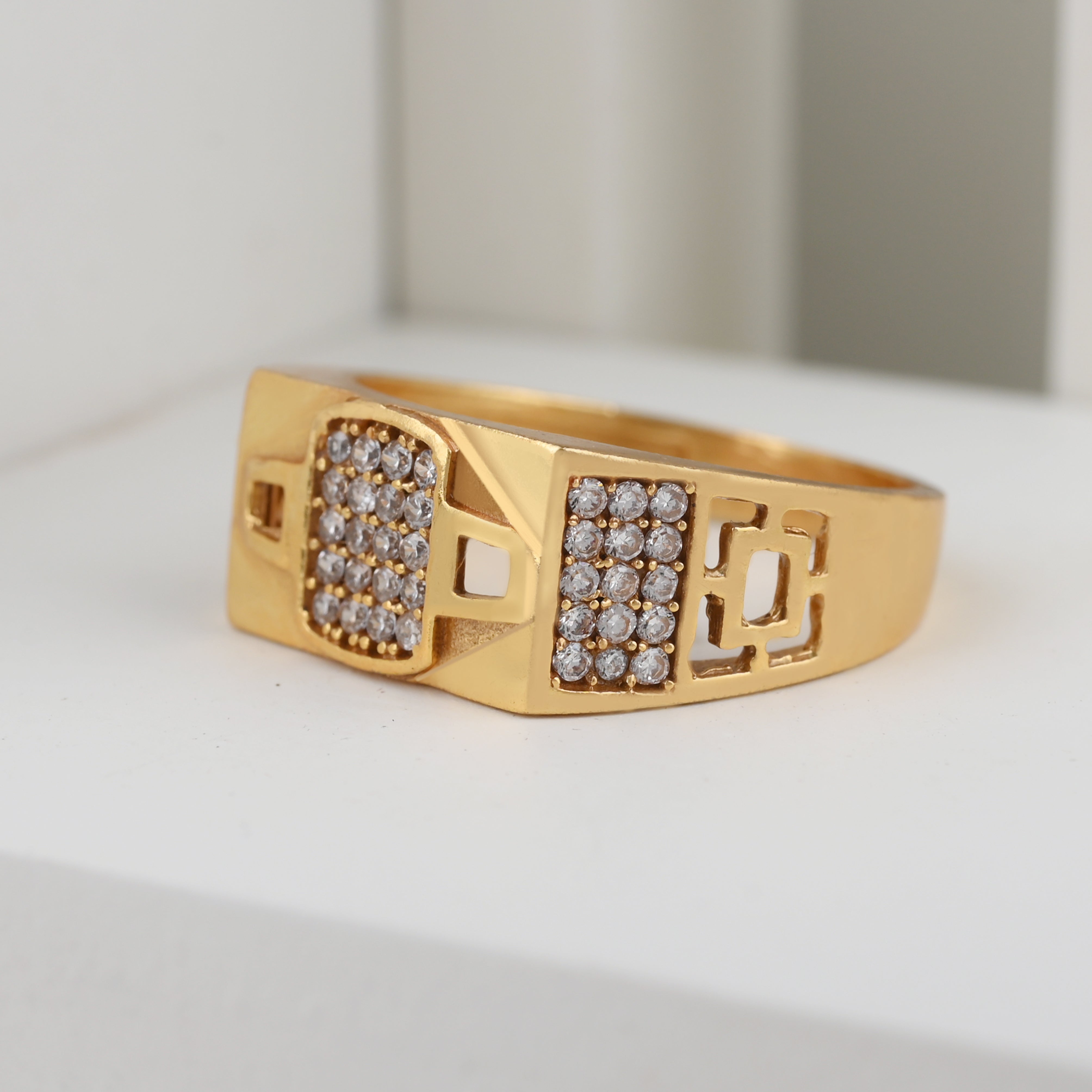 1 Gram Gold Plated Glamorous Design Ring-13