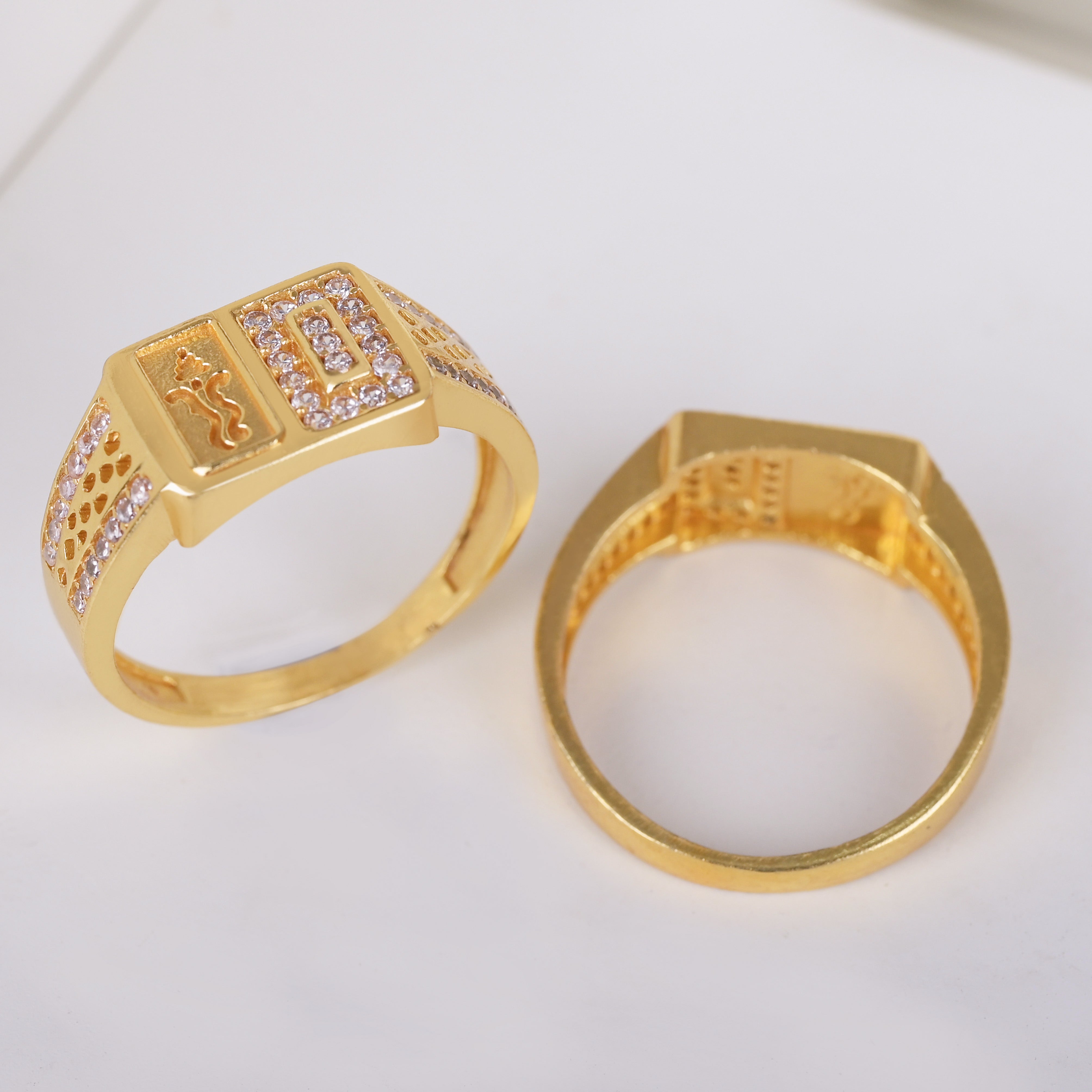 1 Gram Gold Plated Glamorous Design Ring-28
