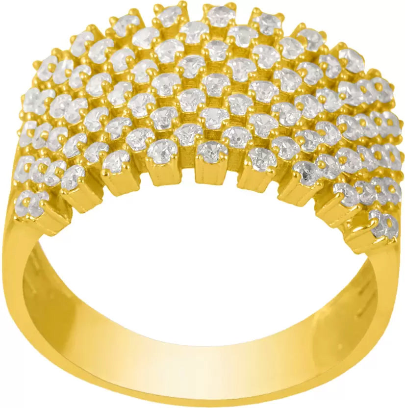 1 Gram Gold Forming Streamlined Design Superior Quality Ring-75