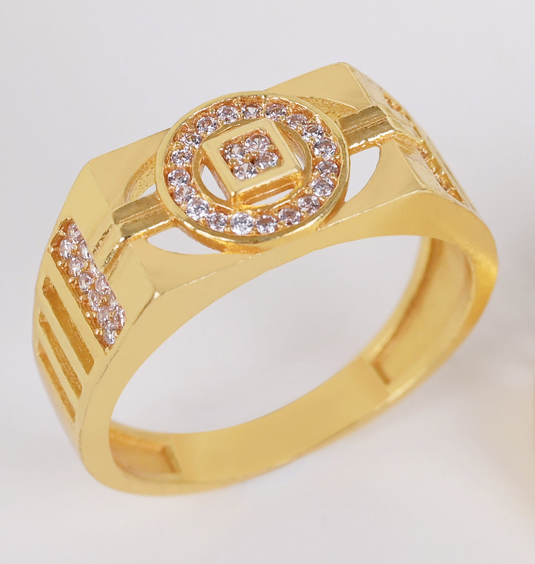 1 Gram Gold Plated Glamorous Design Ring-30