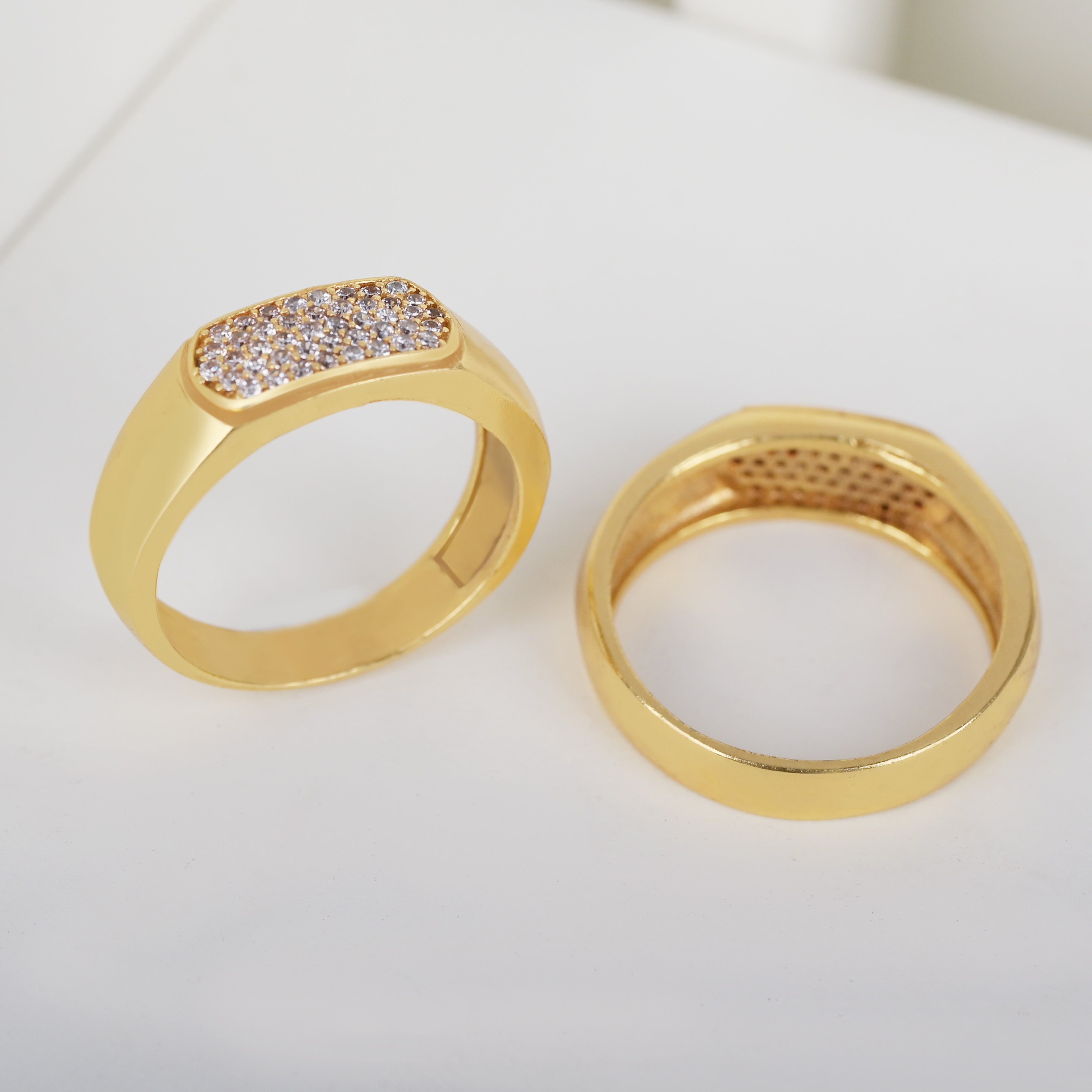 1 Gram Gold Plated Glamorous Design Ring-31