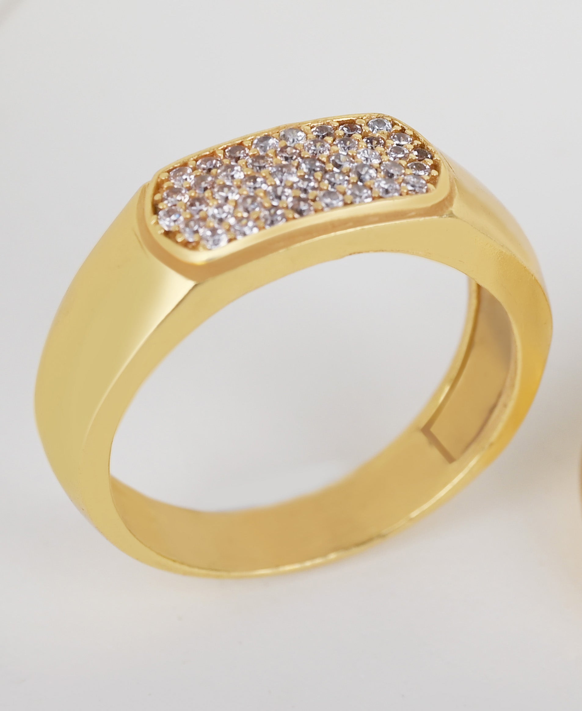 1 Gram Gold Plated Glamorous Design Ring-31
