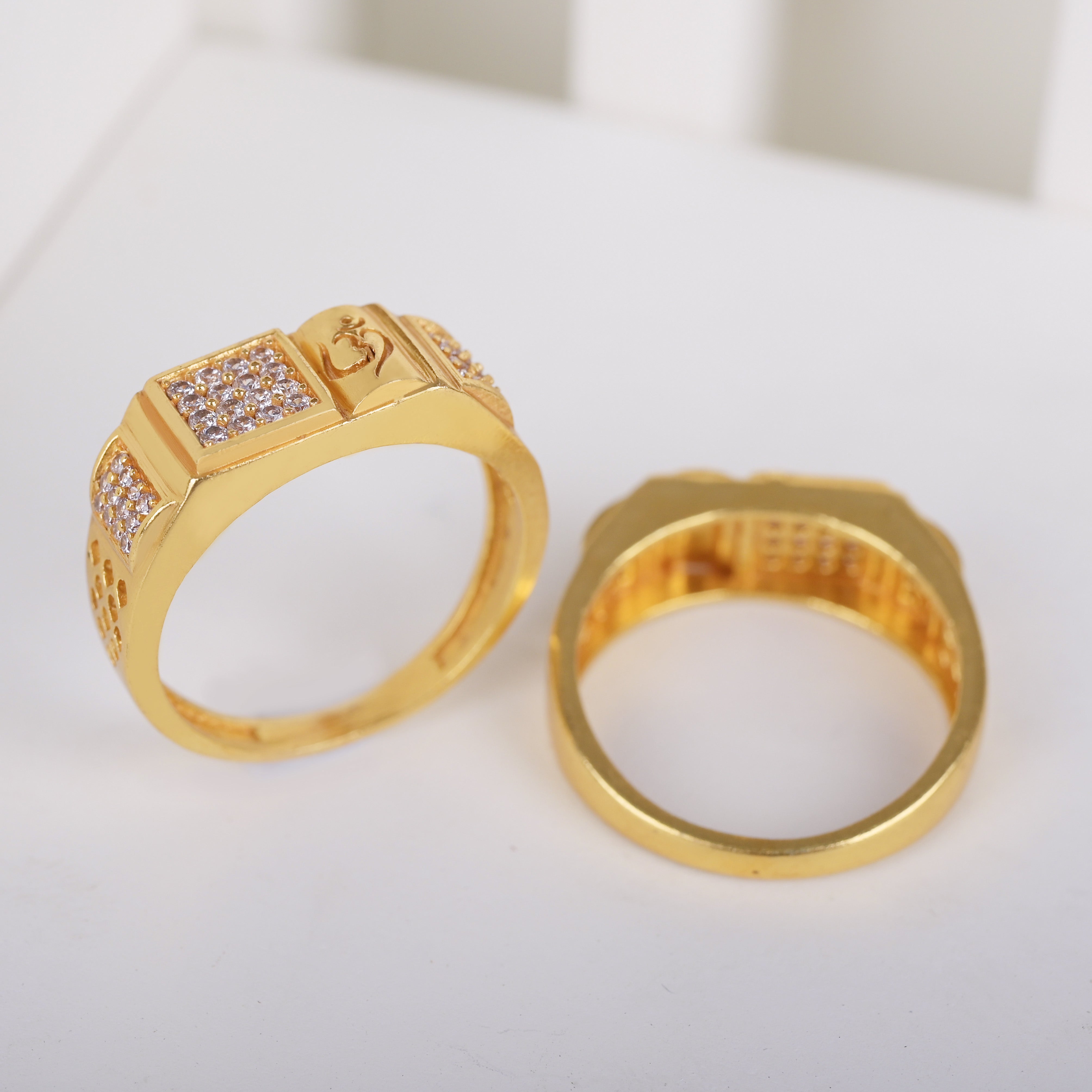 1 Gram Gold Plated Glamorous Design Ring-32