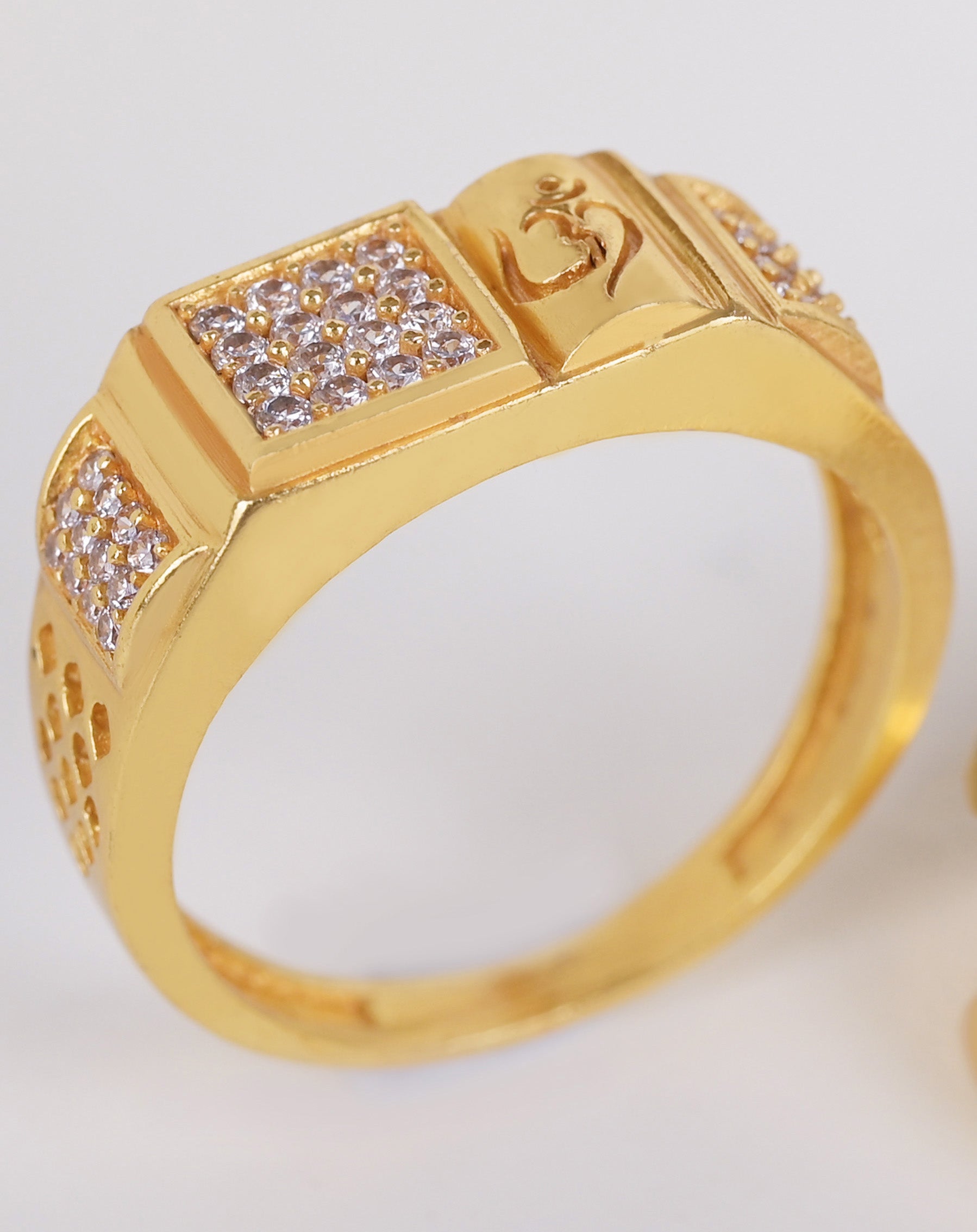 1 Gram Gold Plated Glamorous Design Ring-32