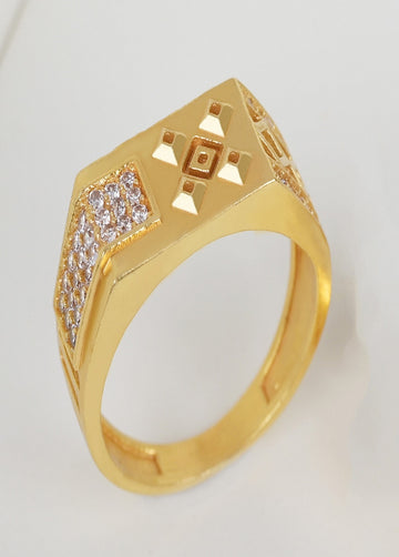 1 Gram Gold Plated Glamorous Design Ring