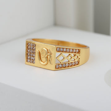 1 Gram Gold Plated Glamorous Design Ring-21