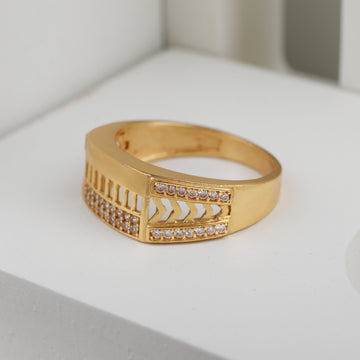 1 Gram Gold Plated Glamorous Design Ring-22