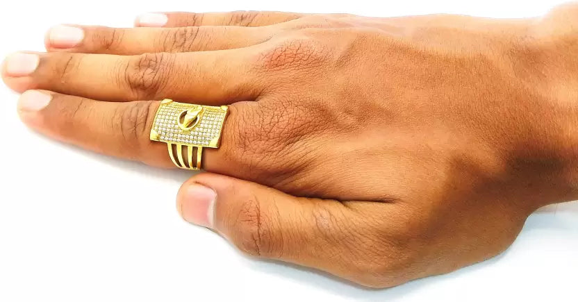 1 Gram Gold Plated Glamorous Design Ring-67