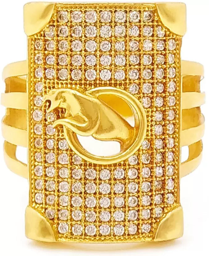 1 Gram Gold Plated Glamorous Design Ring-67