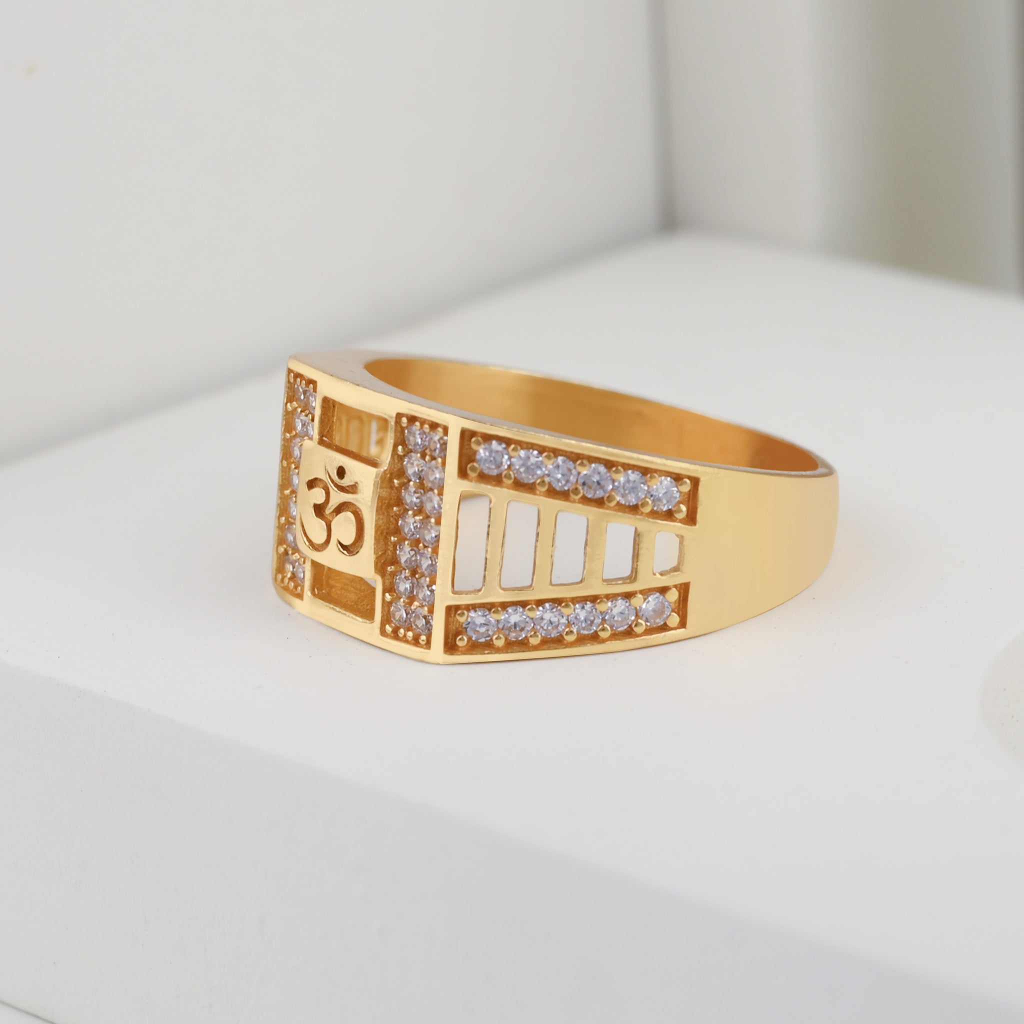 1 Gram Gold Plated Glamorous Design Ring-23