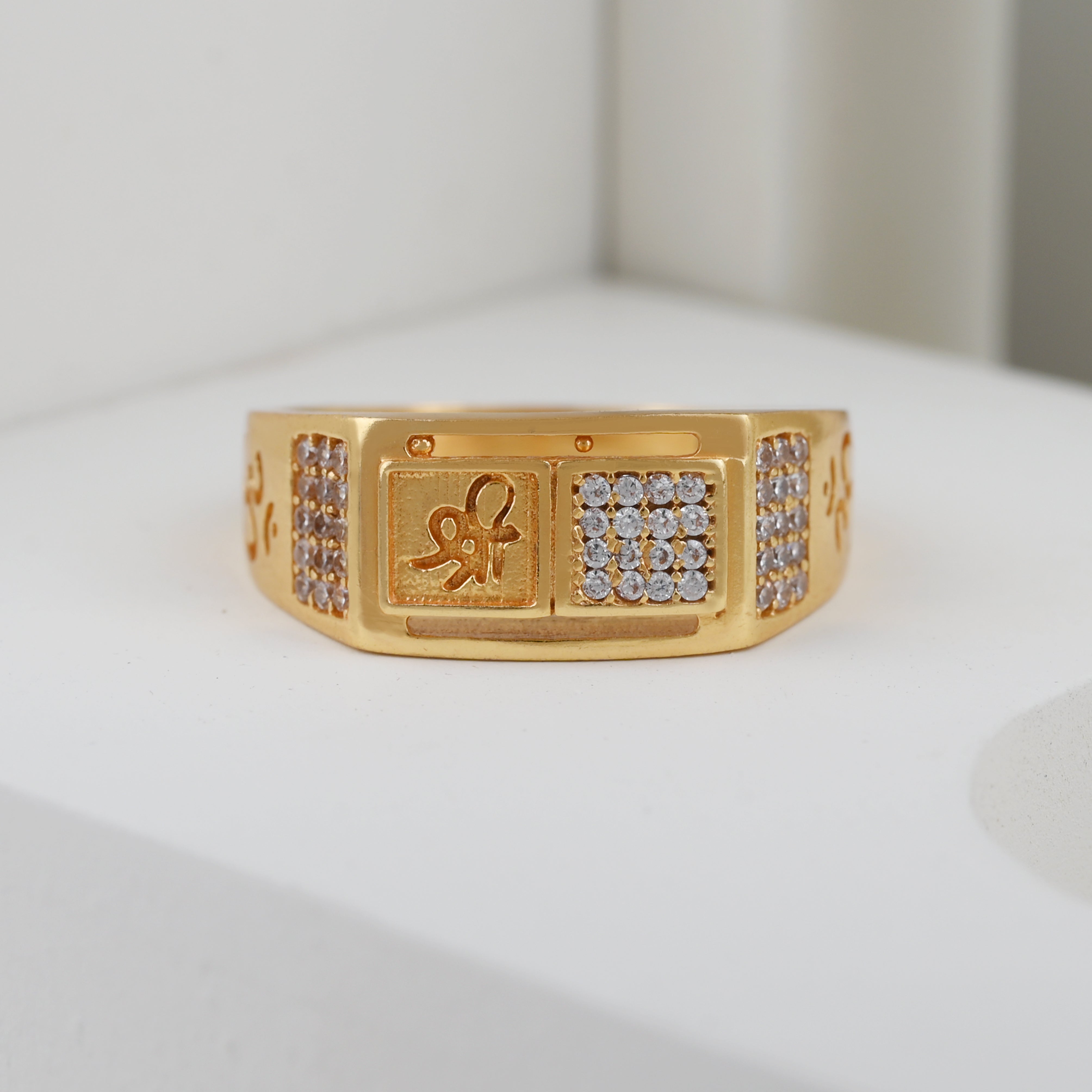 1 Gram Gold Plated Glamorous Design Ring-24