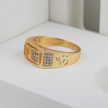 1 Gram Gold Plated Glamorous Design Ring-24